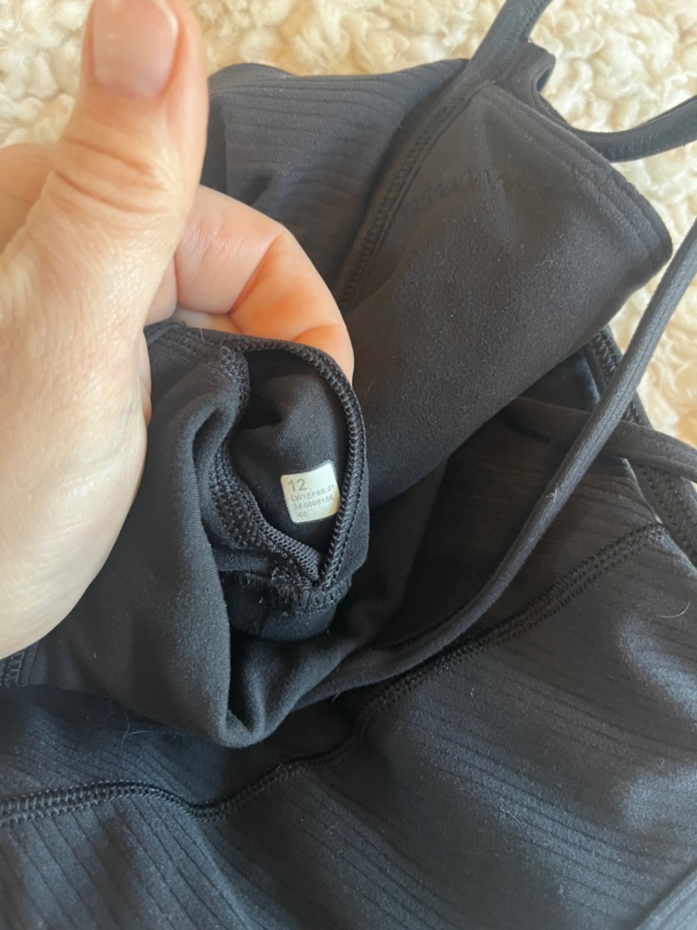 Lucy Black Mid-Length Biker Shorts Small - Picture 6 of 7